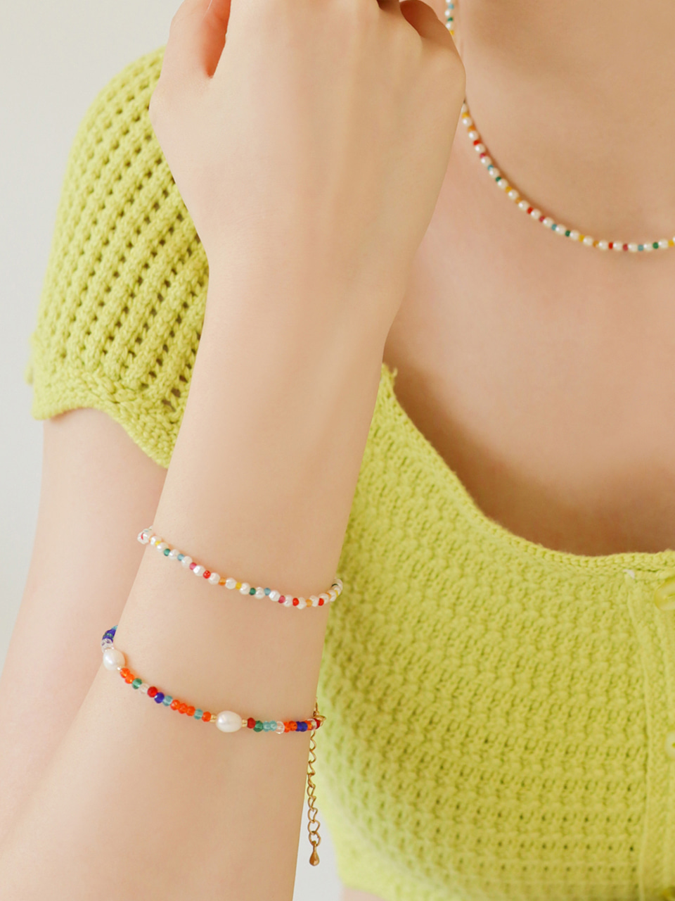 [김요한 효연 착용] lolly bijou bracelet