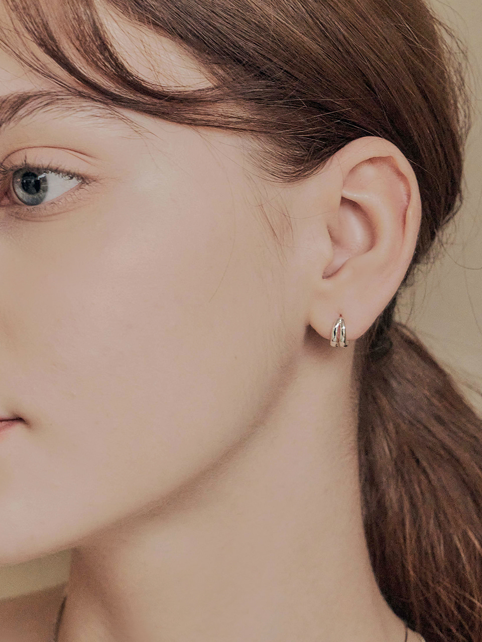 [김다미 크리스탈 착용] kaia earring