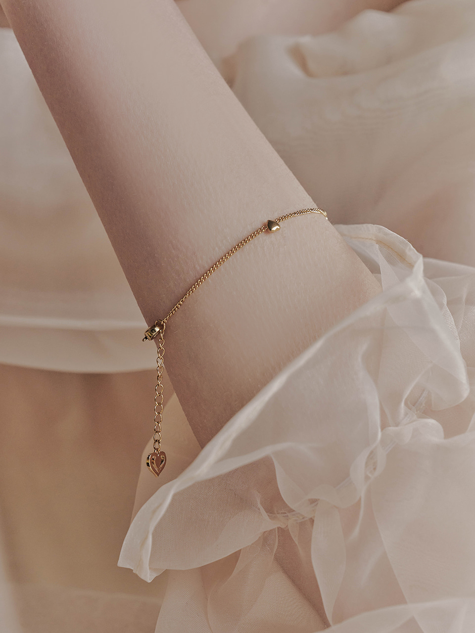 [비투비 육성재 착용] claire heart bracelet