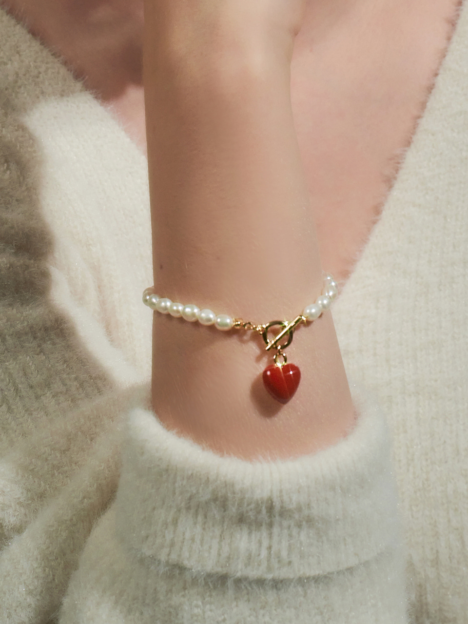 [이성경 착용] poppins pearl bracelet