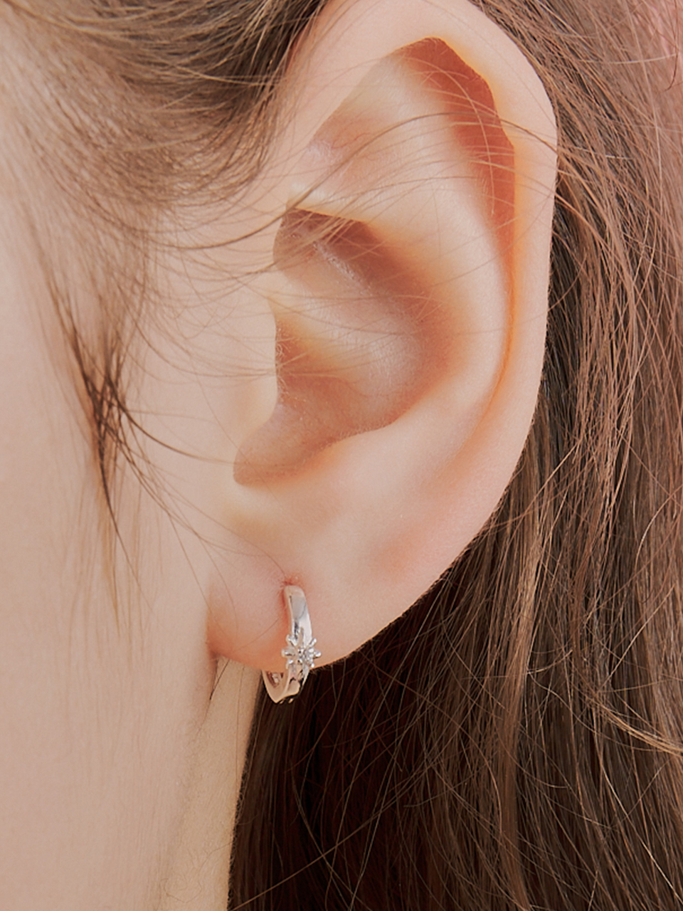 [케플러 마시로 착용] comet cubic earring