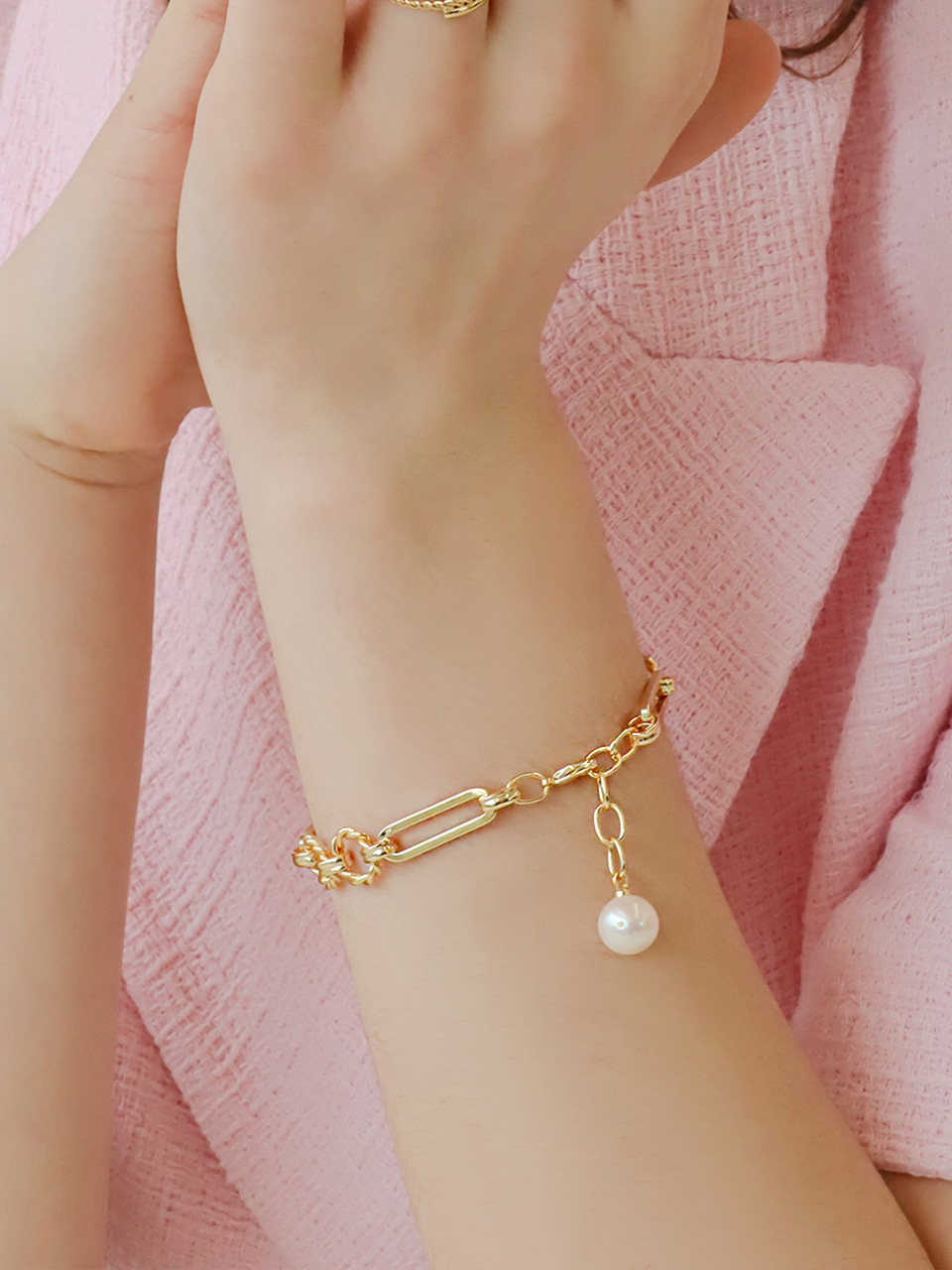 [태민 효연 착용] rony chain bracelet