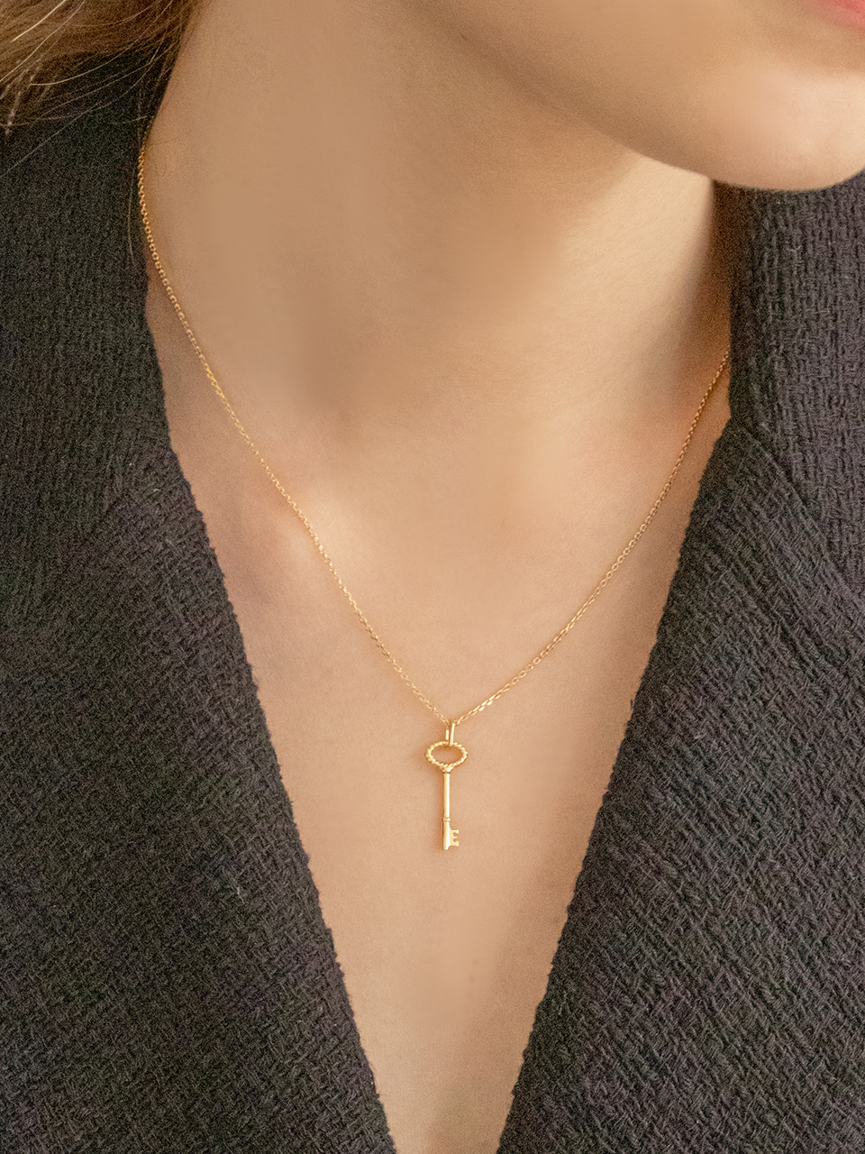 [유리 착용] secret necklace