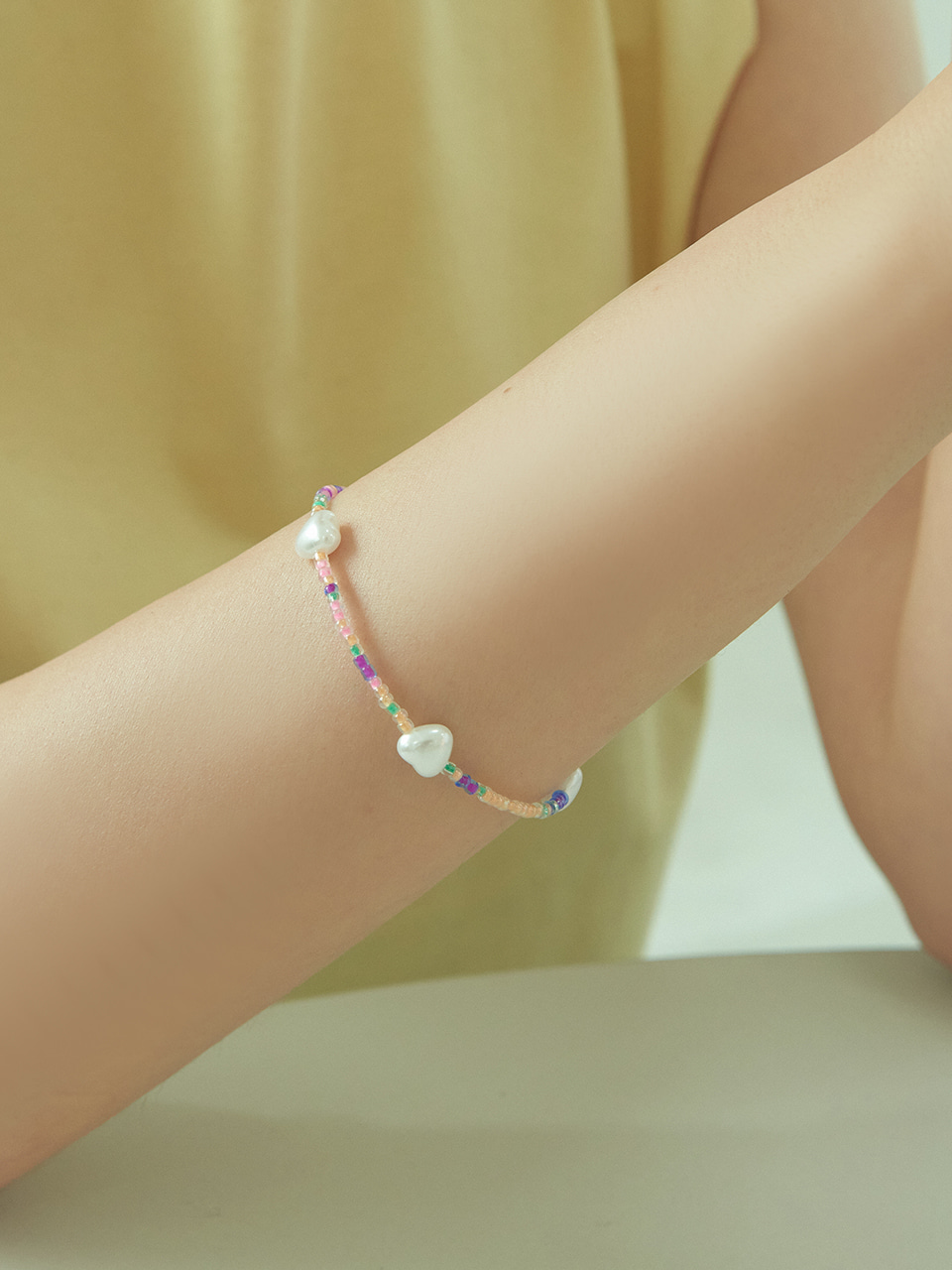 [여자친구 소원 악뮤 수현 착용] sunny beads bracelet
