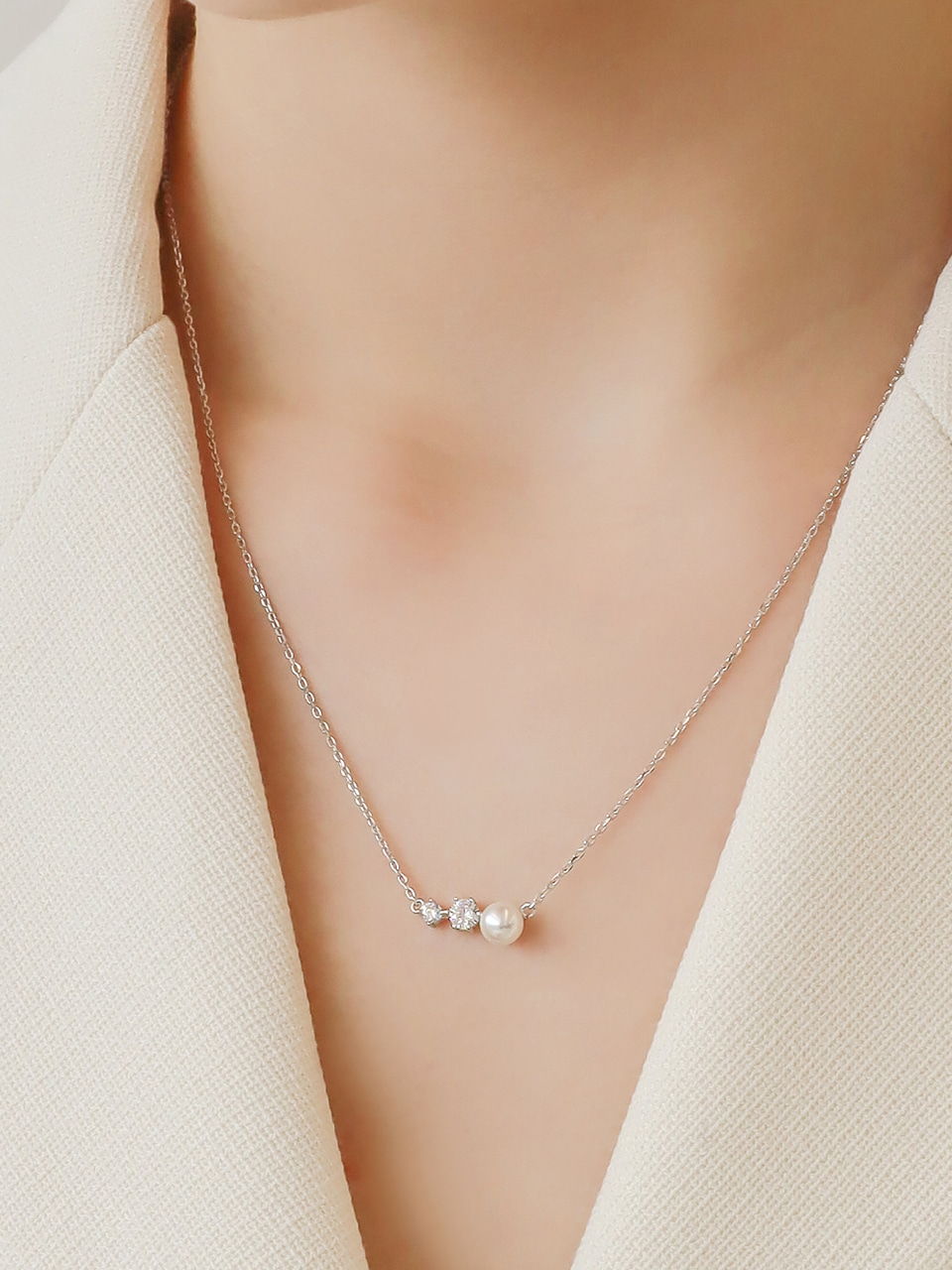[프로미스나인 규리 착용] milky way necklace