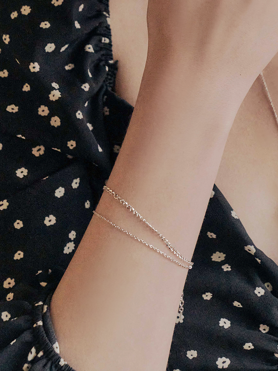 [지연 착용] ciel layered bracelet