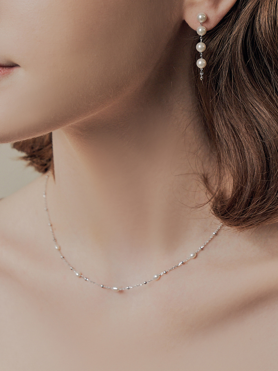 [신세경 몬스타엑스 기현 형원 착용] clara pearl necklace