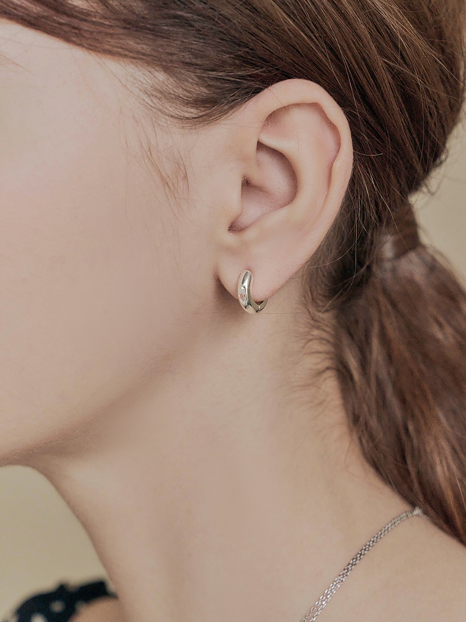 [지코 착용] angie cubic earring