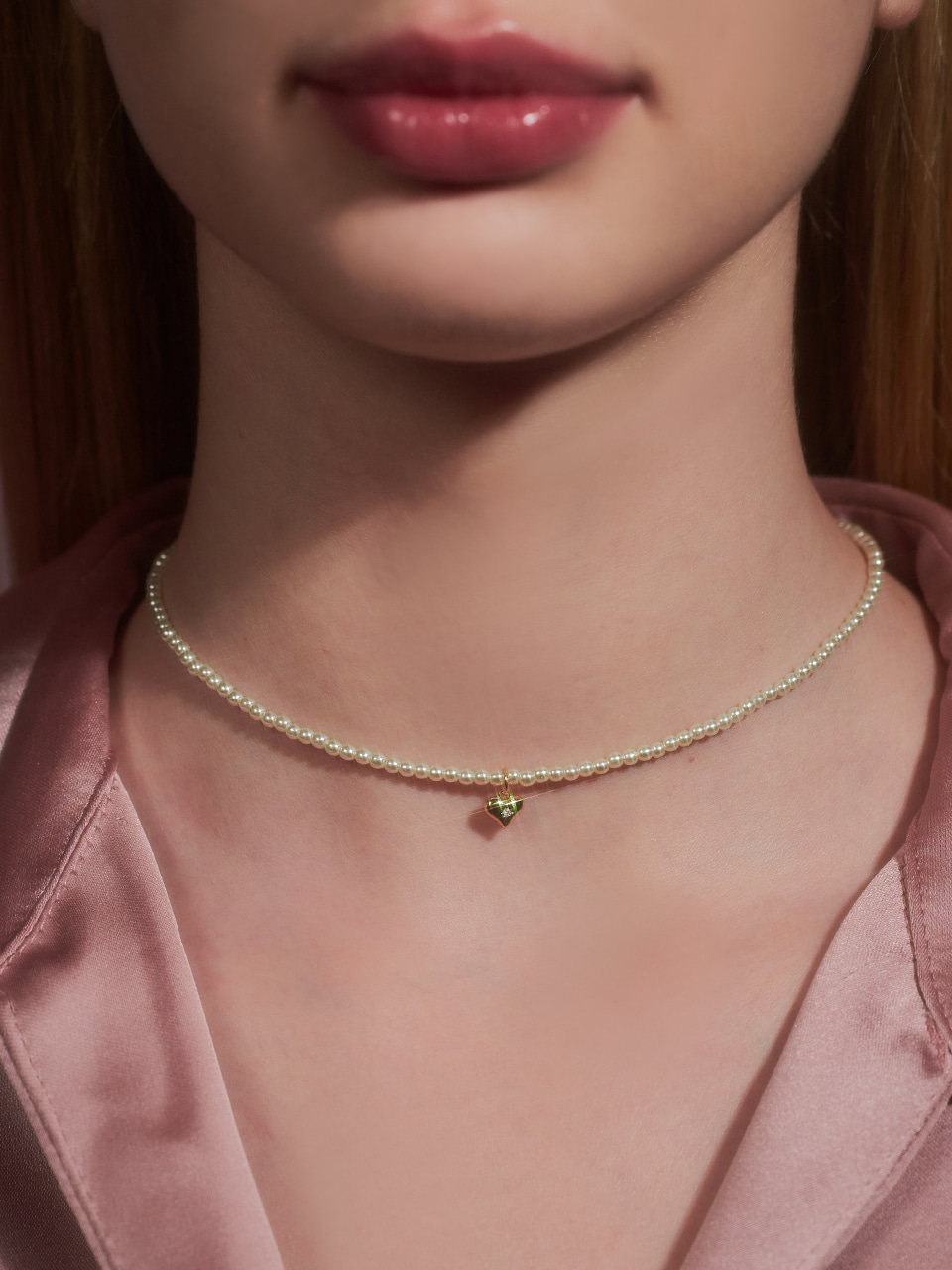 [빌리 수현 착용] tiana pearl necklace